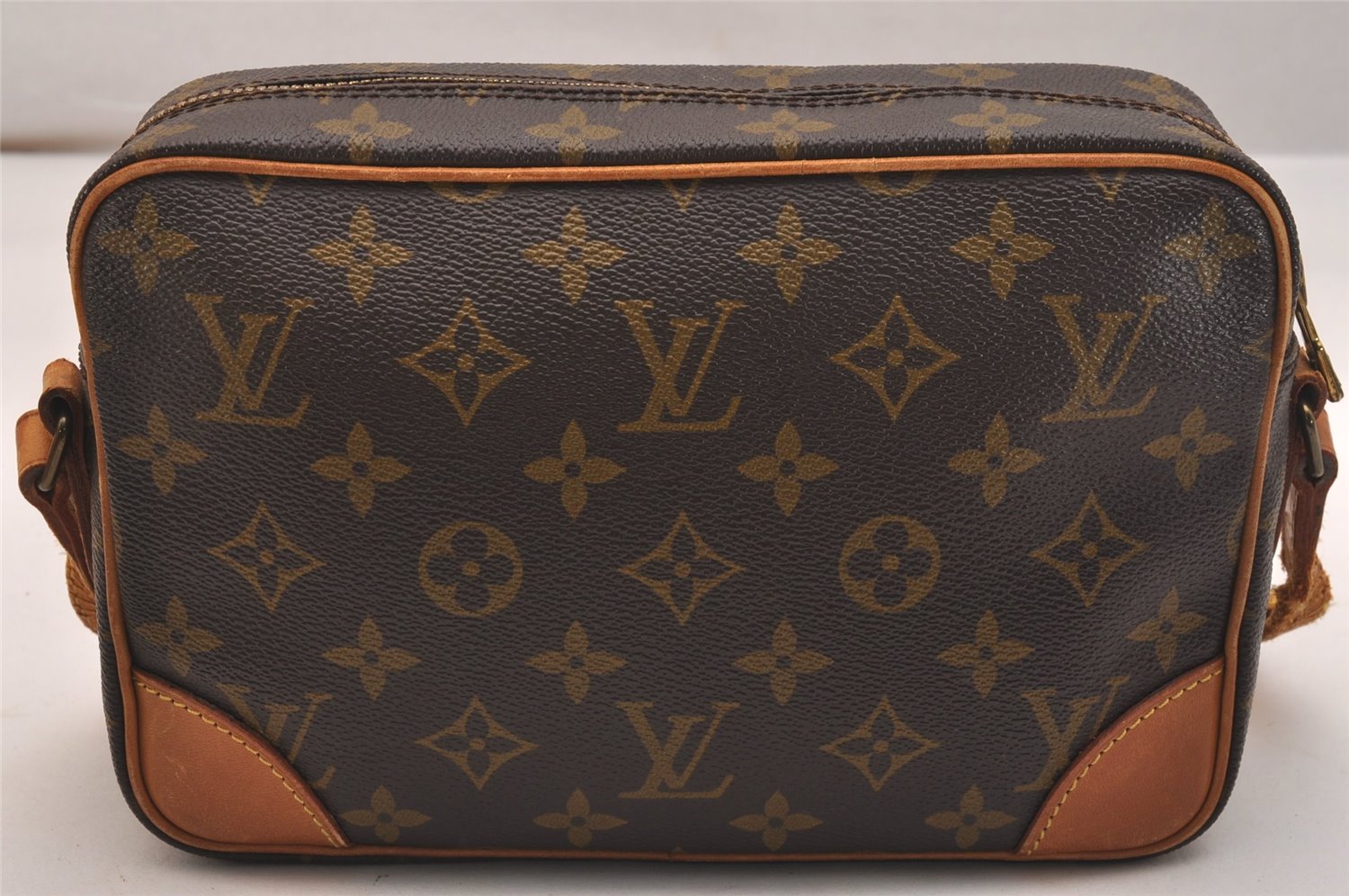 Authentic Louis Vuitton Monogram Trocadero 23 Shoulder Cross Bag M51276 LV 6056J