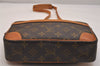 Authentic Louis Vuitton Monogram Trocadero 23 Shoulder Cross Bag M51276 LV 6056J