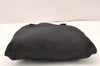 Authentic PRADA Vintage Nylon Tessuto Leather Hand Bag Purse Black 6056K