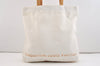 Authentic Louis Vuitton Fondation Exclusive Shoulder Tote Bag Canvas White 6057J