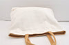 Authentic Louis Vuitton Fondation Exclusive Shoulder Tote Bag Canvas White 6057J