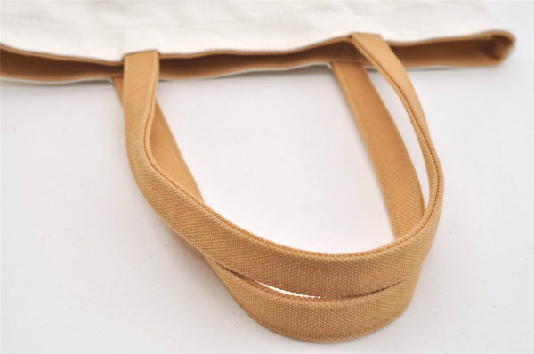 Authentic Louis Vuitton Fondation Exclusive Shoulder Tote Bag Canvas White 6057J