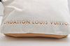 Authentic Louis Vuitton Fondation Exclusive Shoulder Tote Bag Canvas White 6057J
