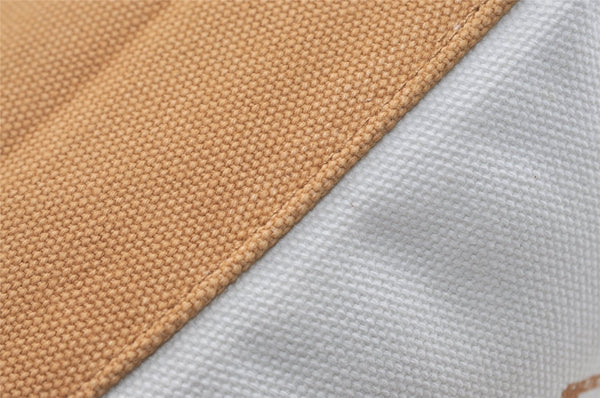 Authentic Louis Vuitton Fondation Exclusive Shoulder Tote Bag Canvas White 6057J