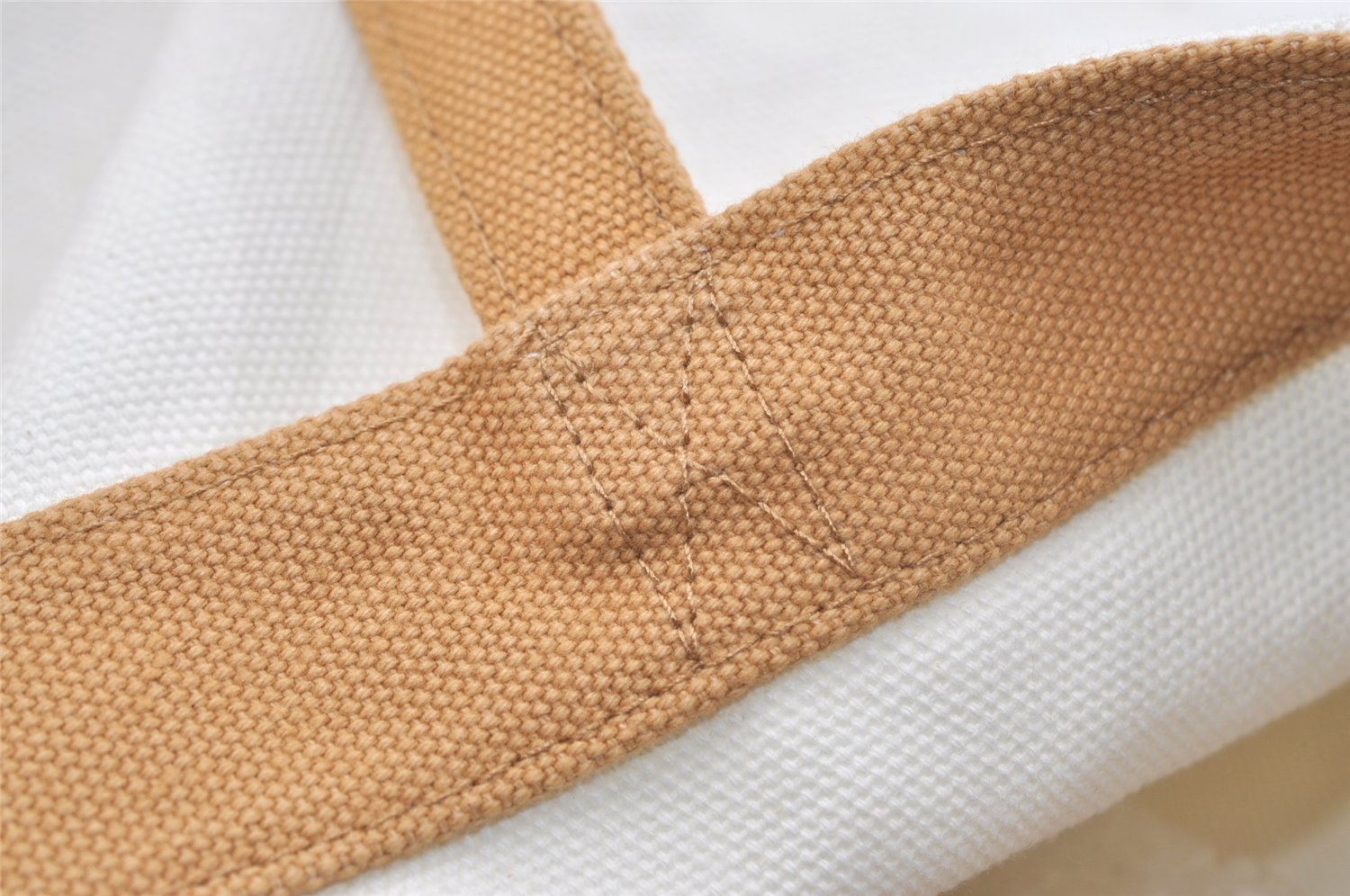 Authentic Louis Vuitton Fondation Exclusive Shoulder Tote Bag Canvas White 6057J