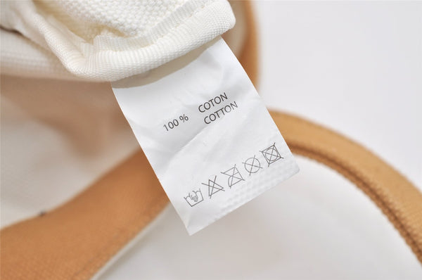 Authentic Louis Vuitton Fondation Exclusive Shoulder Tote Bag Canvas White 6057J