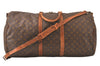 Auth Louis Vuitton Monogram Keepall Bandouliere 60 Boston Bag Old Model 6058K