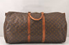 Auth Louis Vuitton Monogram Keepall Bandouliere 60 Boston Bag Old Model 6058K