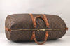 Auth Louis Vuitton Monogram Keepall Bandouliere 60 Boston Bag Old Model 6058K