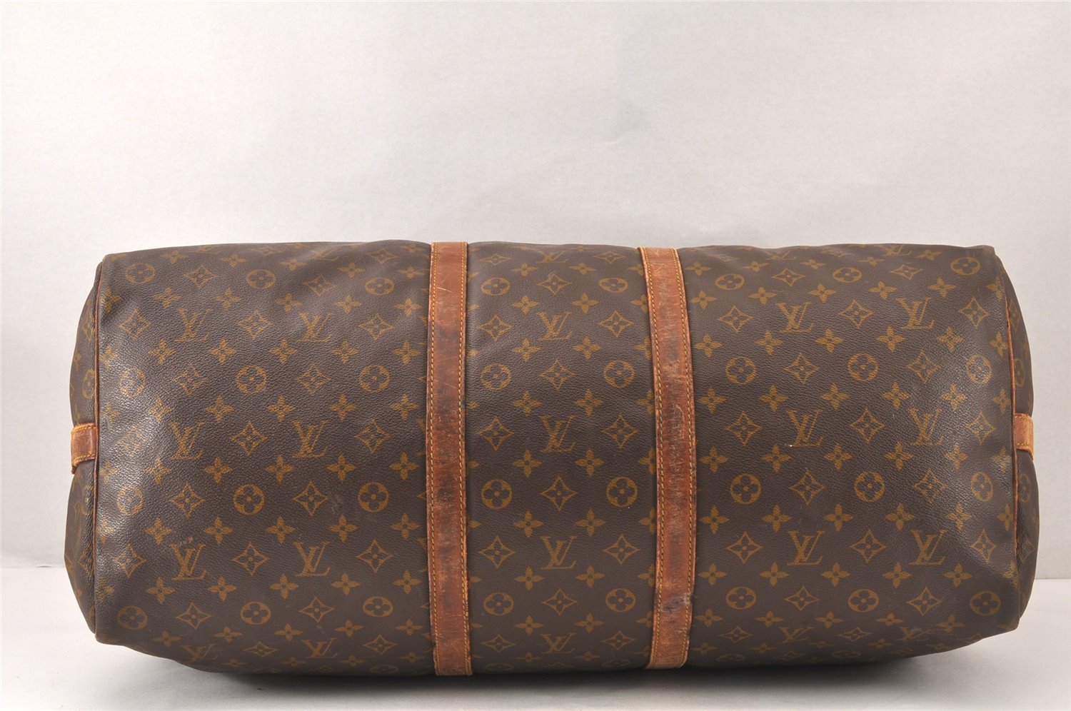 Auth Louis Vuitton Monogram Keepall Bandouliere 60 Boston Bag Old Model 6058K