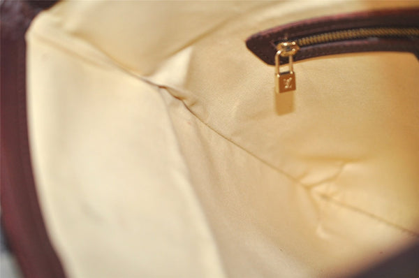 Authentic Louis Vuitton Monogram Mini Francoise 2Way Tote Bag M92210 Pink 6059I