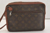 Authentic Louis Vuitton Monogram Pochette Sport Clutch Bag Old Model Junk 6059J