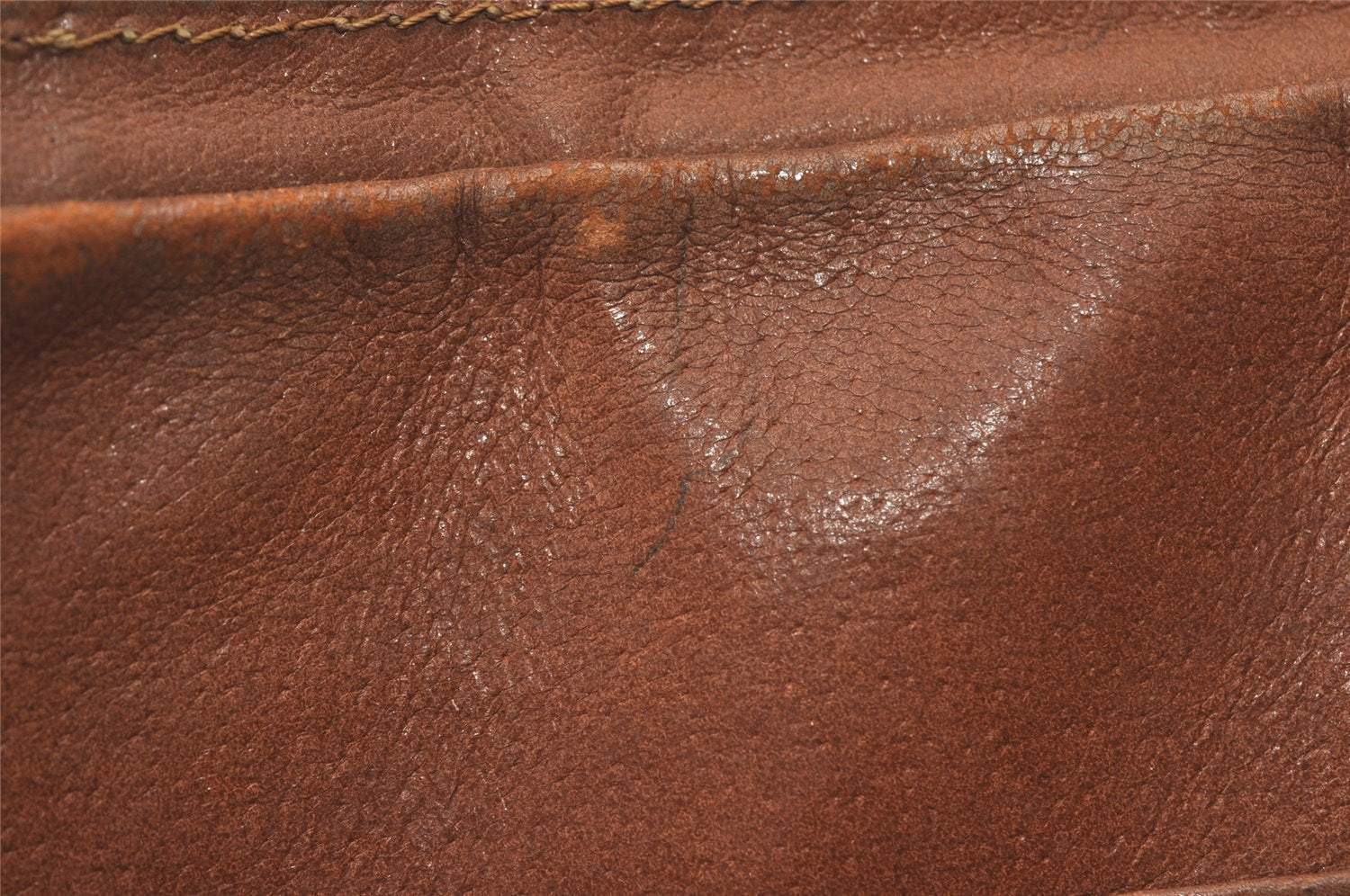 Authentic Louis Vuitton Monogram Pochette Sport Clutch Bag Old Model Junk 6059J