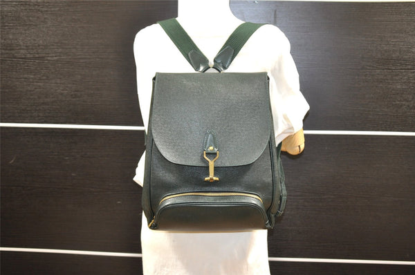 Authentic Louis Vuitton Taiga Cashier Backpack Green M30174 LV 6060I