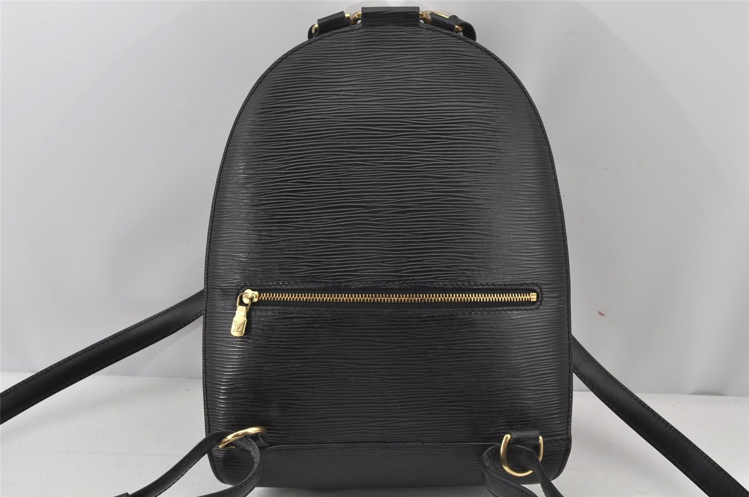 Authentic Louis Vuitton Epi Mabillon Backpack Black M52232 LV 6060J