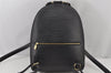 Authentic Louis Vuitton Epi Mabillon Backpack Black M52232 LV 6060J