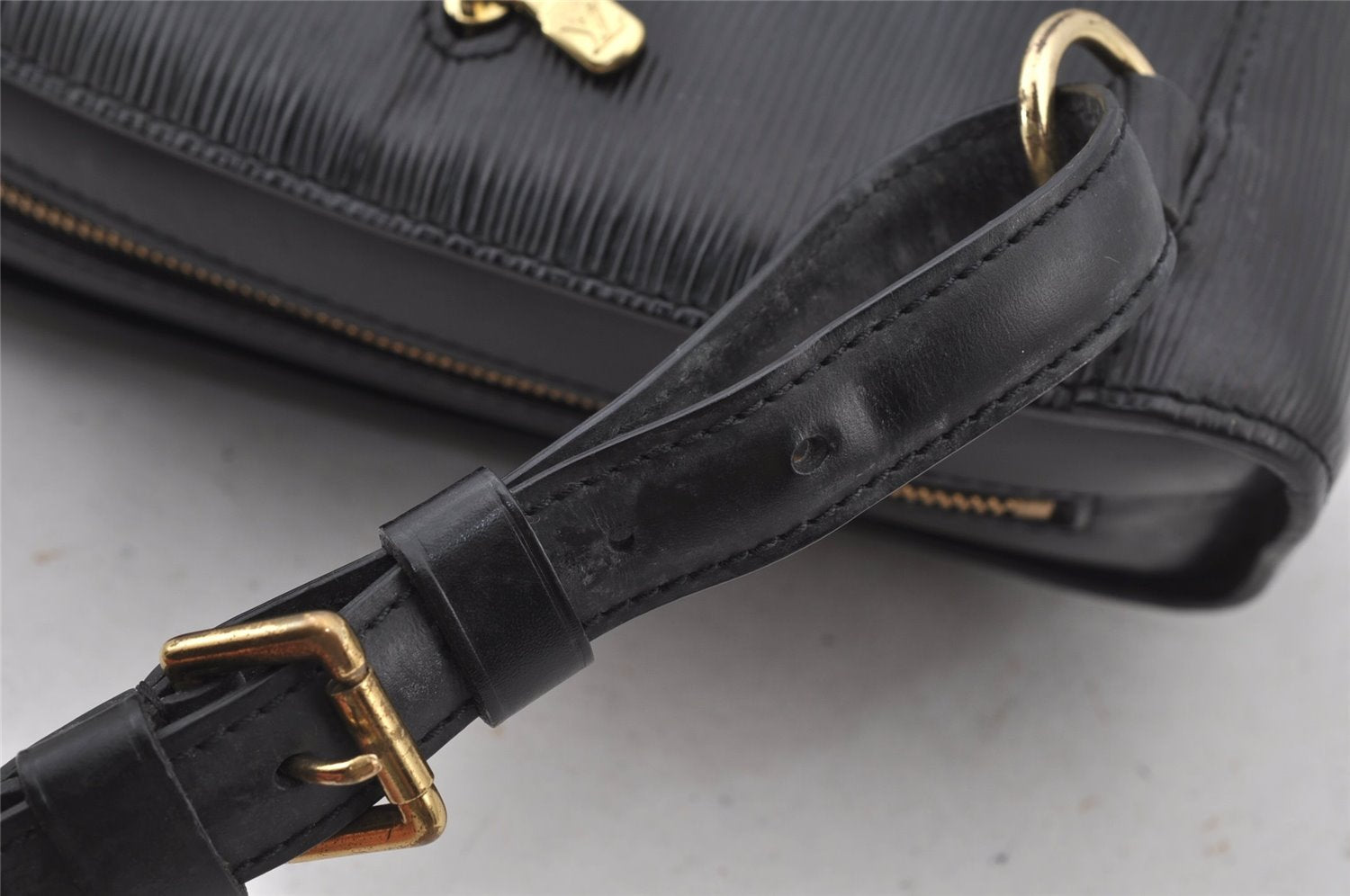 Authentic Louis Vuitton Epi Mabillon Backpack Black M52232 LV 6060J