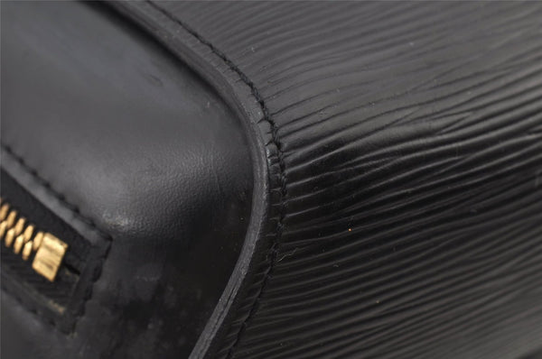 Authentic Louis Vuitton Epi Mabillon Backpack Black M52232 LV 6060J