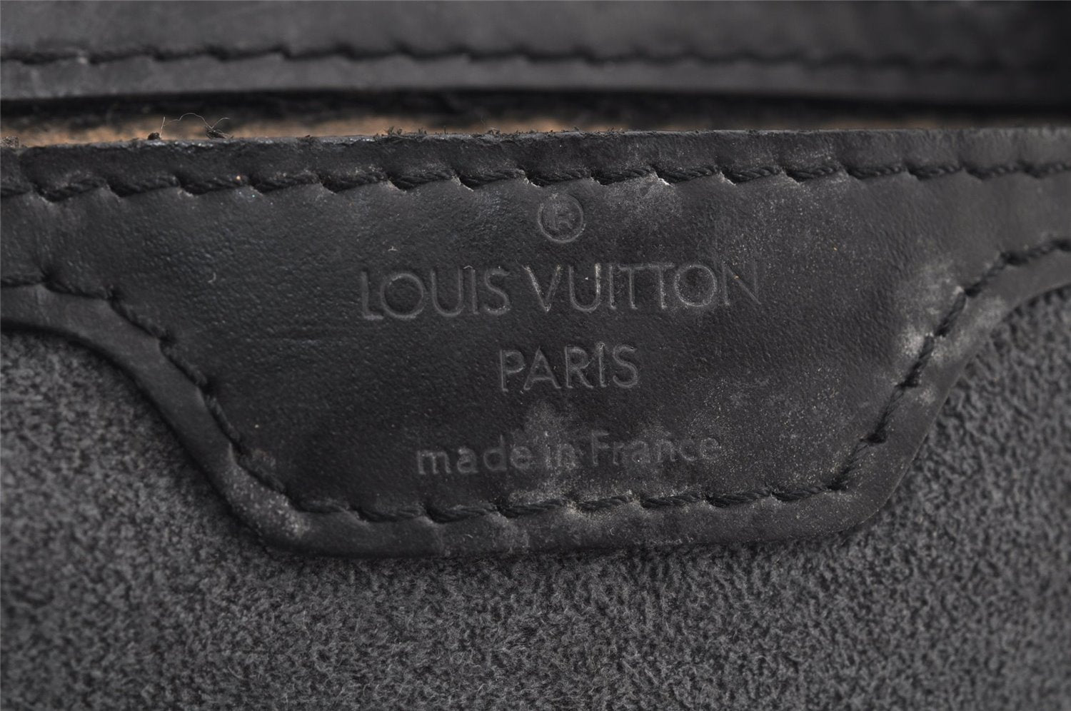 Authentic Louis Vuitton Epi Mabillon Backpack Black M52232 LV 6060J