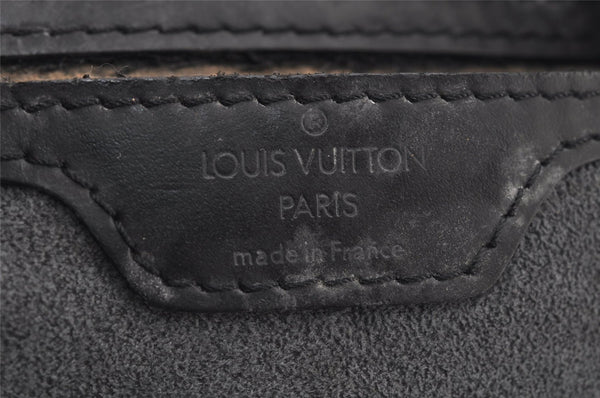 Authentic Louis Vuitton Epi Mabillon Backpack Black M52232 LV 6060J