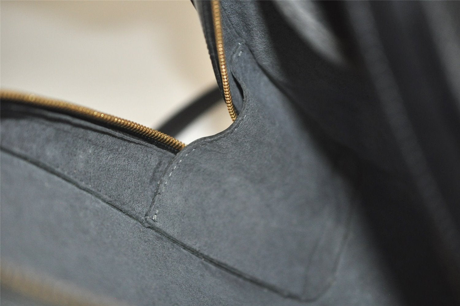 Authentic Louis Vuitton Epi Mabillon Backpack Black M52232 LV 6060J