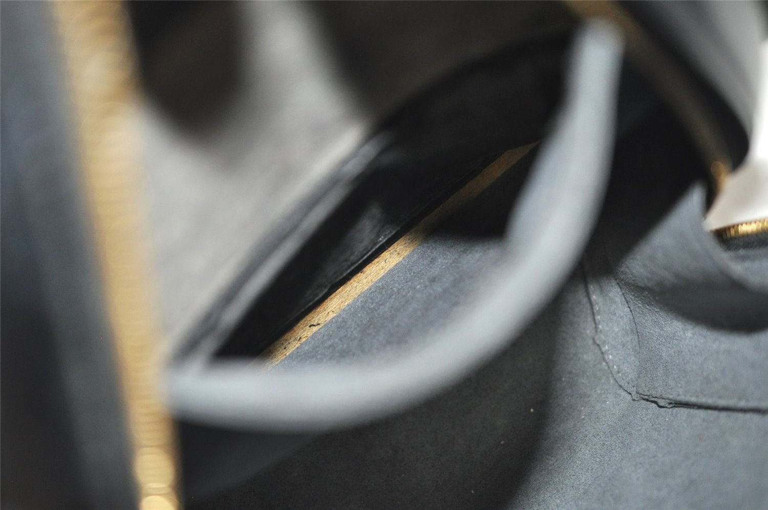 Authentic Louis Vuitton Epi Mabillon Backpack Black M52232 LV 6060J