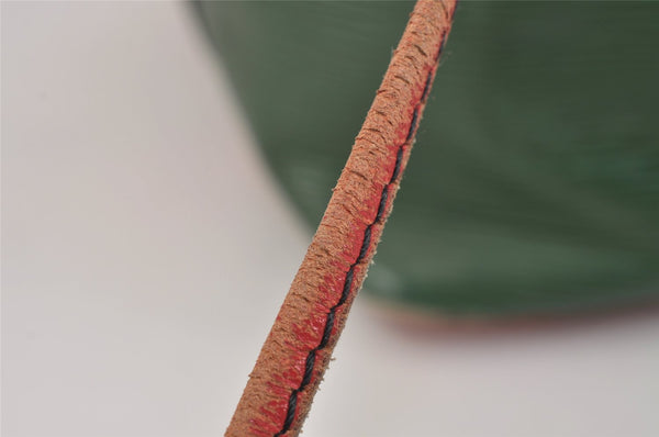 Authentic Louis Vuitton Epi Petit Noe Bi-color Green x Red Drawstring Bag 6061J