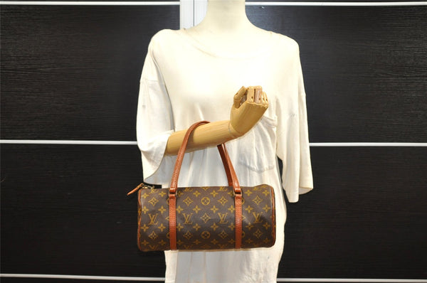 Authentic Louis Vuitton Monogram Papillon 30 Hand Bag Old Model LV 6062I