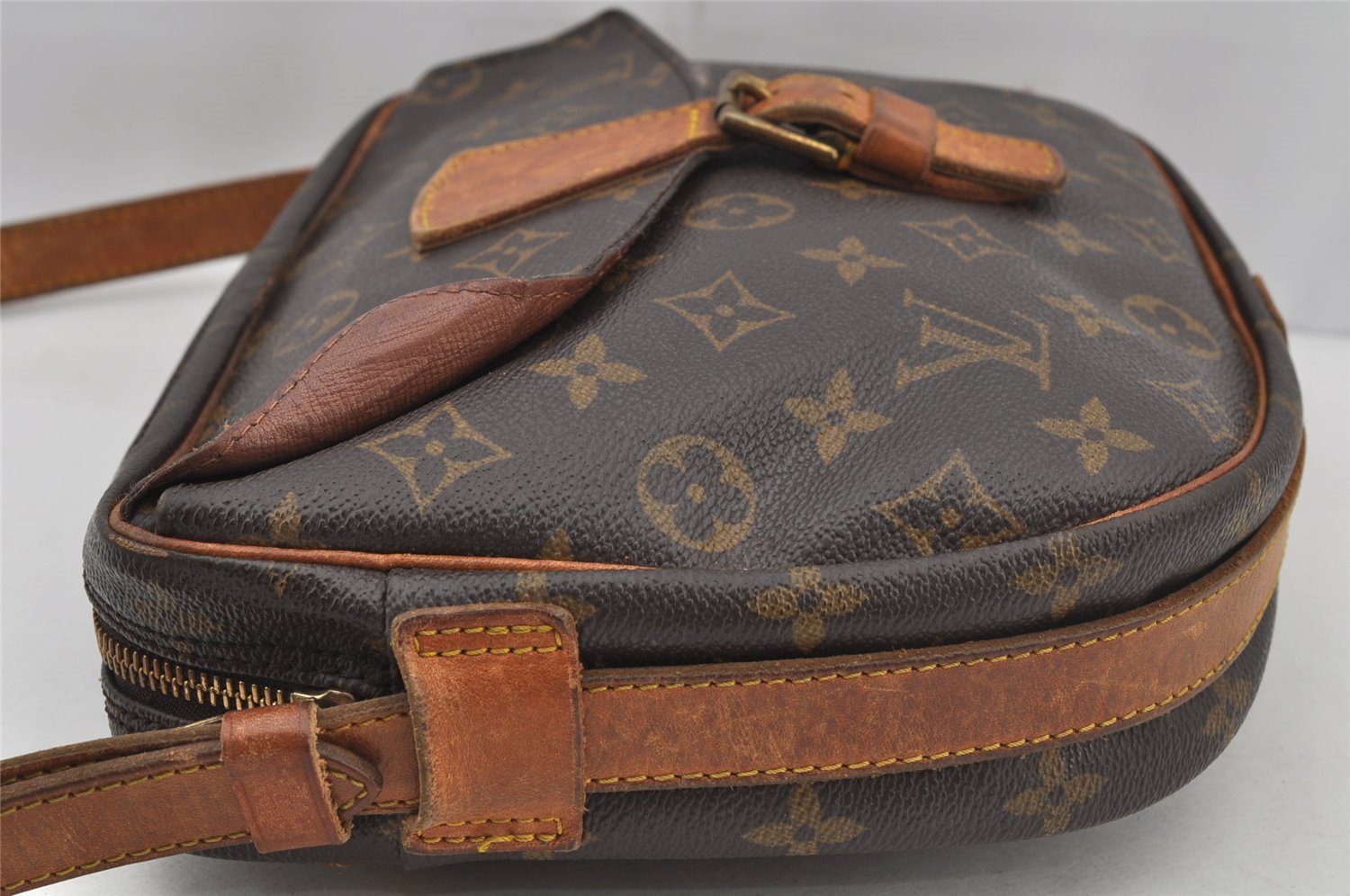 Authentic Louis Vuitton Monogram Jeune Fille MM M51226 Shoulder Cross Bag 6064J