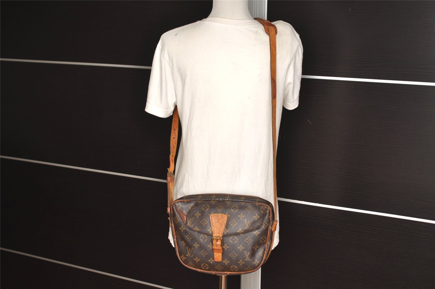 Authentic Louis Vuitton Monogram Jeune Fille MM M51226 Shoulder Cross Bag 6064J