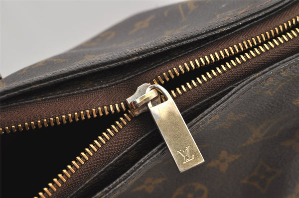 Authentic Louis Vuitton Monogram Cabas Mezzo Shoulder Tote Bag M51151 Junk 6065I