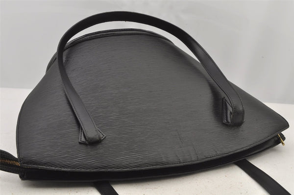Auth Louis Vuitton Epi Saint Jacques Shopping Shoulder Bag Black M52262 LV 6065J
