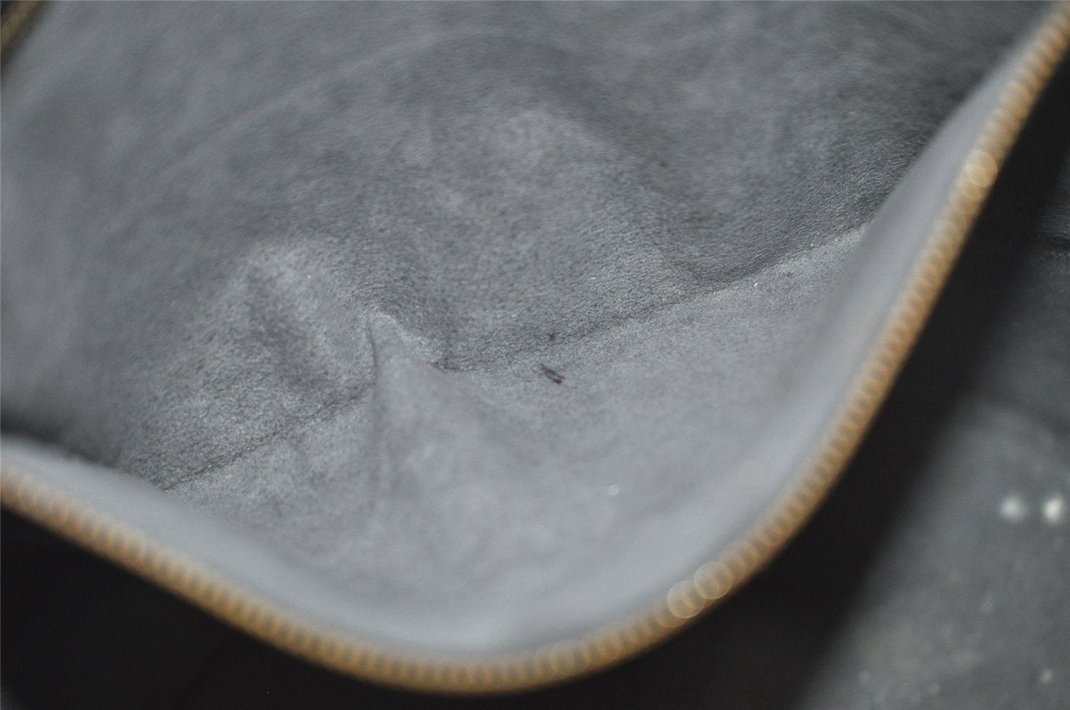 Auth Louis Vuitton Epi Saint Jacques Shopping Shoulder Bag Black M52262 LV 6065J