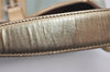 Authentic GUCCI Sherry Line Jackie Shoulder Bag Canvas Leather Light Blue 6067J