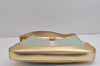 Authentic GUCCI Sherry Line Jackie Shoulder Bag Canvas Leather Light Blue 6067J