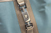 Authentic GUCCI Sherry Line Jackie Shoulder Bag Canvas Leather Light Blue 6067J