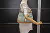 Authentic GUCCI Sherry Line Jackie Shoulder Bag Canvas Leather Light Blue 6067J