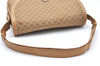 Authentic GUCCI Micro GG Canvas Leather Shoulder Cross Body Bag Brown 6067K