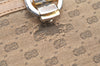 Authentic GUCCI Micro GG Canvas Leather Shoulder Cross Body Bag Brown 6067K