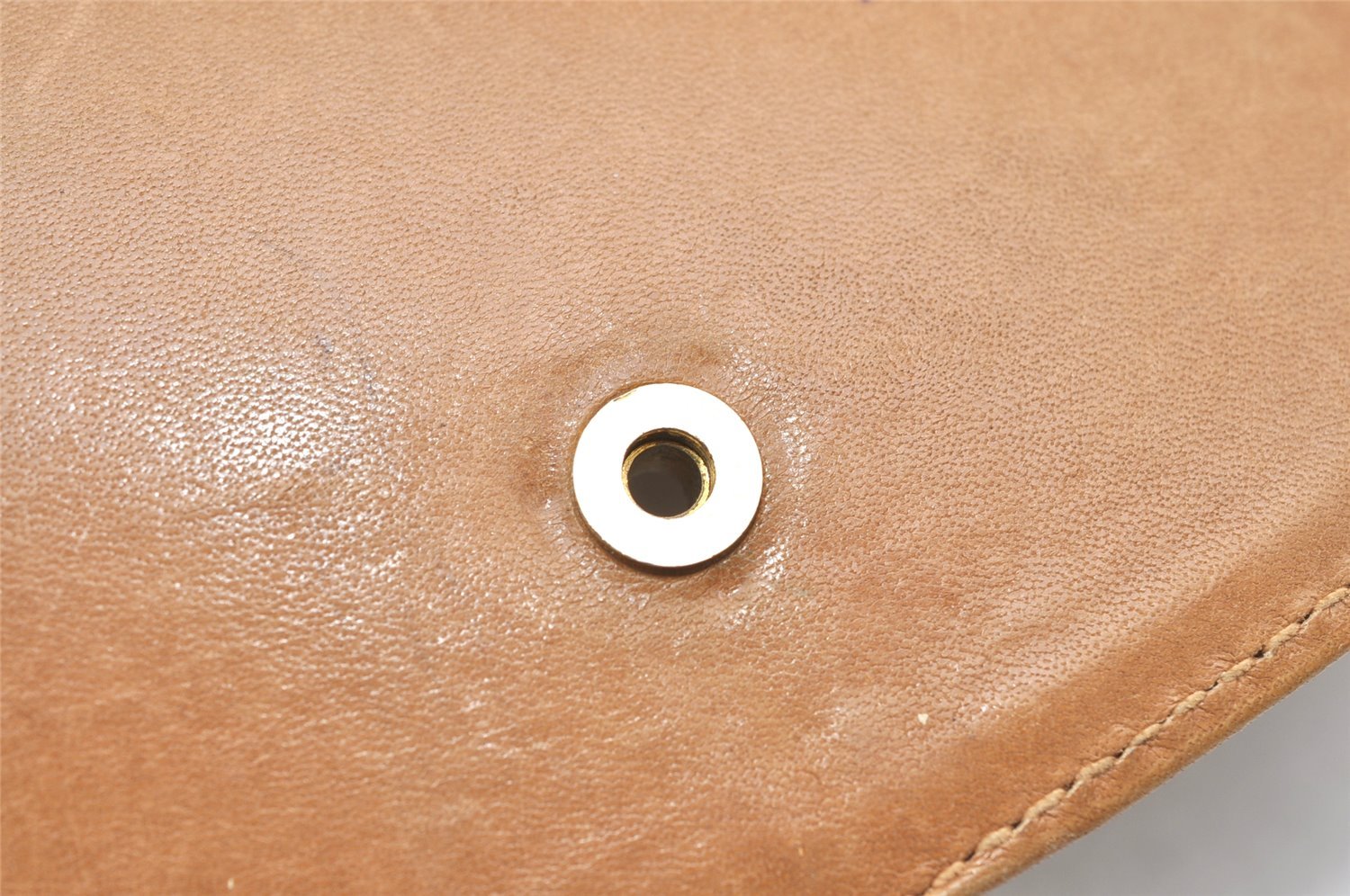 Authentic GUCCI Micro GG Canvas Leather Shoulder Cross Body Bag Brown 6067K
