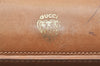 Authentic GUCCI Micro GG Canvas Leather Shoulder Cross Body Bag Brown 6067K