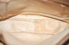 Authentic GUCCI Micro GG Canvas Leather Shoulder Cross Body Bag Brown 6067K
