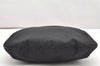 Authentic GUCCI Vintage Bamboo Shoulder Hand Bag Nylon Leather Black 6068K