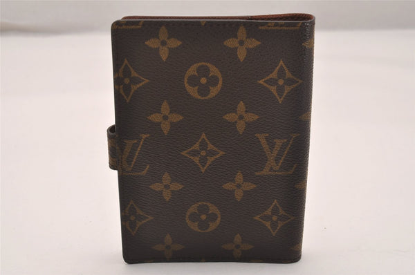 Authentic Louis Vuitton Monogram Agenda PM Notebook Cover R20005 LV 6069J