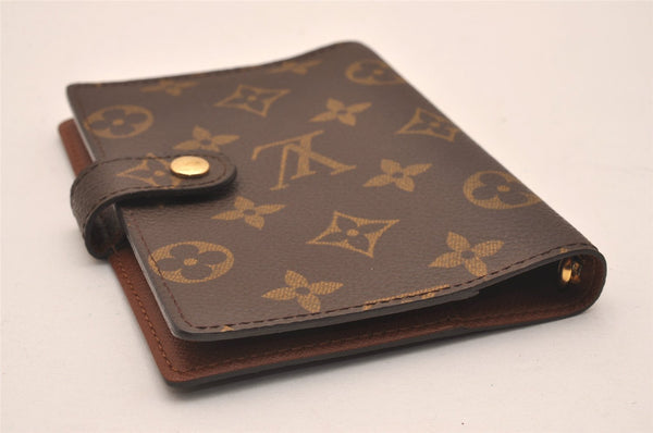 Authentic Louis Vuitton Monogram Agenda PM Notebook Cover R20005 LV 6069J