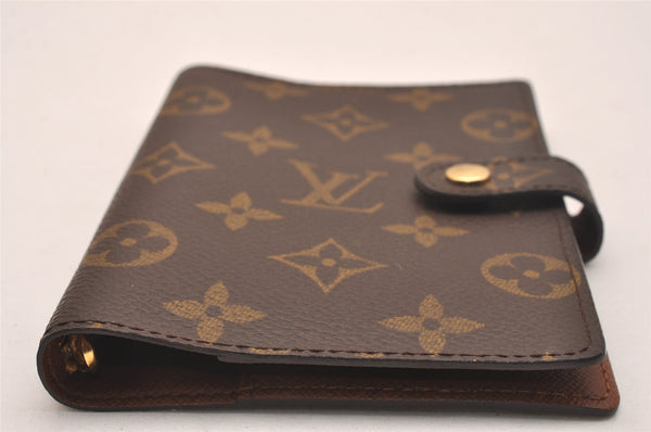 Authentic Louis Vuitton Monogram Agenda PM Notebook Cover R20005 LV 6069J