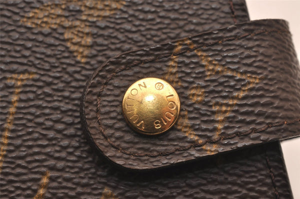 Authentic Louis Vuitton Monogram Agenda PM Notebook Cover R20005 LV 6069J