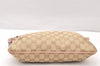 Authentic GUCCI Shoulder Cross Body Bag GG Canvas Leather 189749 Beige 6069K