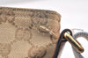 Authentic GUCCI Shoulder Cross Body Bag GG Canvas Leather 189749 Beige 6069K