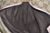 Authentic GUCCI Shoulder Cross Body Bag GG Canvas Leather 189749 Beige 6069K